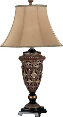 Kenroy Home Sofie Table Lamp, Golden Bronze Finish