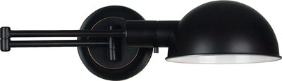 Kenroy Home Frye Wall Swing Arm Lamp, Oil Rubbed Bronze Finish