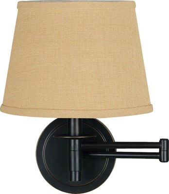 Kenroy Home Sheppard 1 Light Wall Swing Arm, Oil Rubbed Bronze Finish