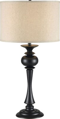 Kenroy Home Bishop Table Lamp, Oil Rubbed Bronze Finish