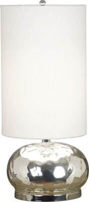 Kenroy Home Roxie Table Lamp, Mercury Glass Finish