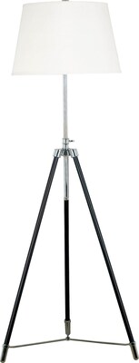 Kenroy Home Surveyor Floor Lamp, Oil Rubbed Bronze Finish with Chrome Accents