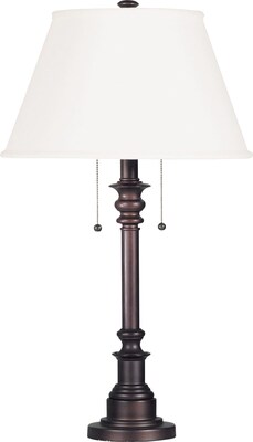 Kenroy Home Spyglass Table Lamp, Bronze Finish
