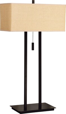 Kenroy Home Emilio Table Lamp, Bronze Finish