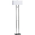 Kenroy Home Emilio Floor Lamp, Chrome Finish