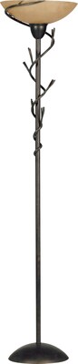 Kenroy Home Twigs Torchiere, Bronze Finish