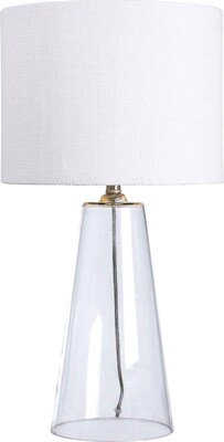 Kenroy Home Boda Table Lamp, Clear Glass Finish