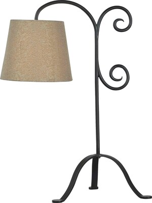 Kenroy Home Morrison Table Lamp, Bronze Graphite Finish