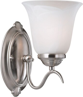 Kenroy Home Medusa 1 Light Wall Sconce, Brushed Steel Finish