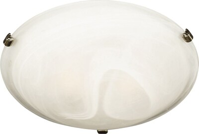 Kenroy Home Aero 3 Light Flush Mount, Brushed Nickel Finish