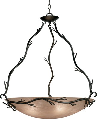 Kenroy Home Twigs 5 Light Pendant, Bronze Finish