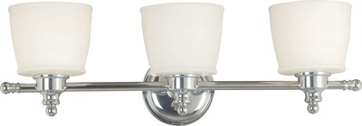 Kenroy Home Riley 3 Light Vanity, Chrome Finish
