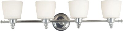 Kenroy Home Riley 4 Light Vanity, Chrome Finish