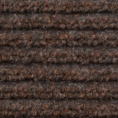 Apache Mills Ribbed Rectangular Entrance Mat, 4' x 6', Brown (33-1410-46)