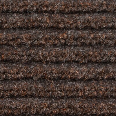 Apache Mills Ribbed Rectangular Entrance Mat, 4 x 6, Brown (33-1410-46)