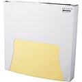 Bagcraft Papercon® Grease-Resistant Paper Wrap/Liner; 12(L) X 12(W), Yellow, 5000/PK