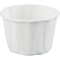 Solo Paper Souffles 1 oz., White, 5000/Carton (100-2050) (100-2050)