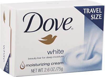 Diversey® Dove® Bar Soap With Moisturizing Lotion; White, 2.6 oz., 36/Pack