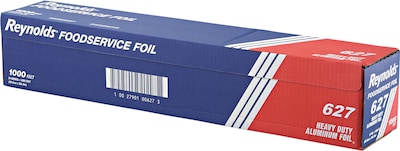 Reynolds Wrap Heavy Duty Aluminum Foil Roll, 24" x 1000', Silver (RFP627)