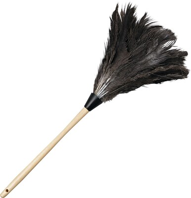 UNISAN® 23FD Gray Bristle Natural Handle Economy Duster; 23(L)