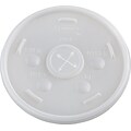 Dart® 24SL05 Cold Cup Lid; Translucent, Fits: 24 oz. Cups, 500/PK