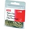 ACCO Gold Tone #2 Paper Clips, Gold, 100/Pack (72533)