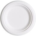Eco-Product® P016 Dinnerware Plate, 6(Dia), Natural white, 1000/Carton (ECP EP-P016)