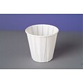 Genpak® W450F Drinking Cup, White, 3.5 oz., 2500/Pack