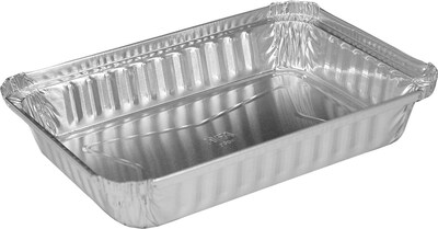 Handi-Foil® 205930 Aluminum Oblong Pan; 1 5/8(H) x 4 9/16(W) x 5 9/16(D), 1000/Pack