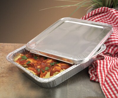 Handi-Foil® 206230 Aluminum Oblong Pan, 1 13/16(H) x 5 15/16(W) x 8 7/16(D)