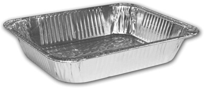 Handi-Foil® 32135 Aluminum Steam Table Shallow Pan; 2 3/5(H) x 10(W) x 13(D), 100/Pack