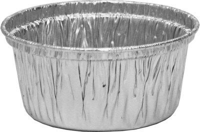 Handi-Foil® 34130 Aluminum Utility Cup, 4 oz., Silver