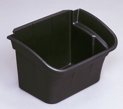 Rubbermaid Commercial® 3354-88 Utility Bin, Black, 4 gal