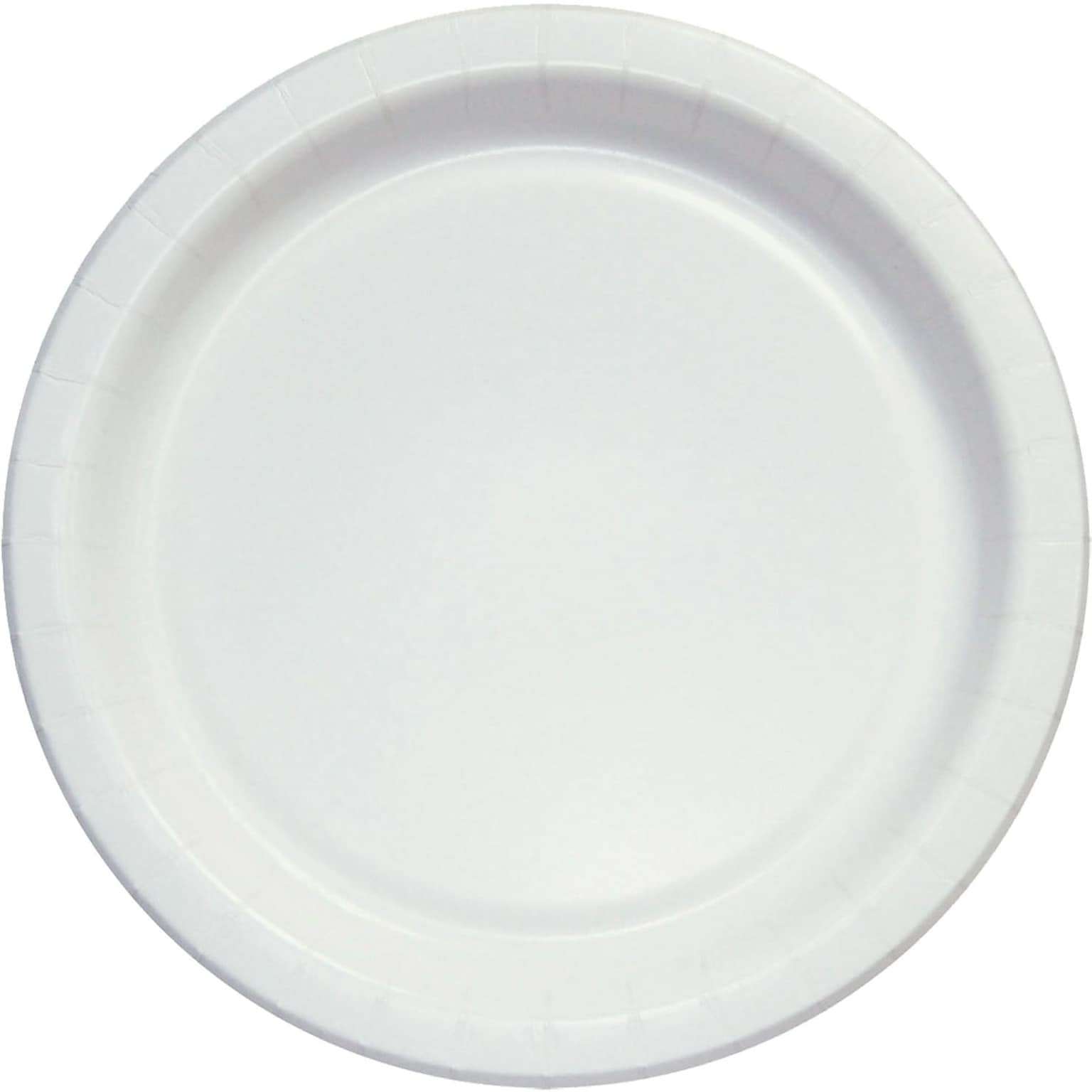 Solo® Bare® Eco-Forward® Paper Heavy-Weight Plates 9, White, 500/Carton (HP9S-2050)