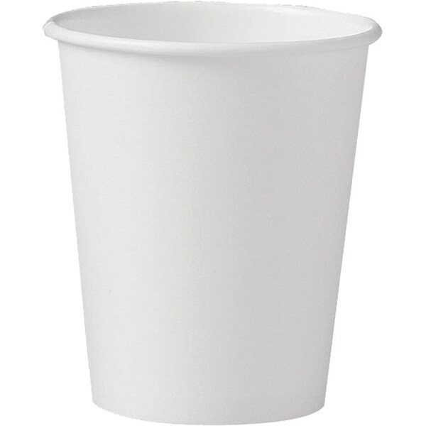 Solo Polycoated Hot Paper Cups 10 oz White