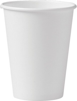 Solo® Paper Hot Cups 12 oz., White, 1000/Carton (412WN-2050)