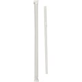 SOLO® 875WX Plastic Super-Jumbo Flexible Straw, White, 7 5/8(L) x 0.3(Dia) Top