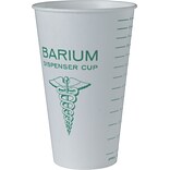 Solo RW16 Barium Dispenser Graduated Cup; 16 oz., White, 1000/Pack