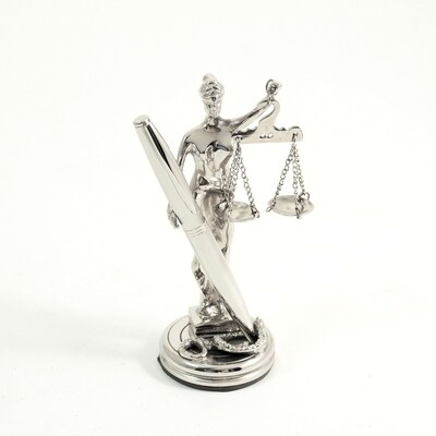 Bey-Berk R21J Lady Justice Pen Holder