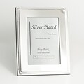 Bey-Berk SF107-09 Silver Plated Picture Frame, 4 x 6