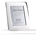 Bey-Berk SF163-09 Silver Plated Picture Frame, 4 x 6
