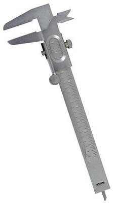 General Tools® 318-722 Metric and English Vernier Caliper, 0 - 5"