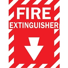 Brady® 86091 Fire Extinguisher Sign