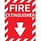 Brady® 86091 Fire Extinguisher Sign