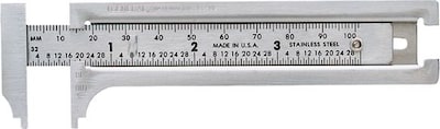 General Tools® 132ME Pocket Caliper, 0 - 3