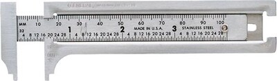 General Tools® 132ME Pocket Caliper, 0 - 3"