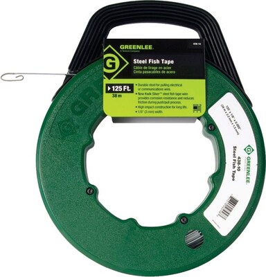 Greenlee® 332-438-5H MagnumPro Fish Tape, Steel, 50