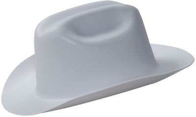 Jackson Safety® 138-19525 HDPE Blended Plastic Hard Hat, Gray