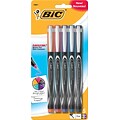 BIC Intensity Permanent Pens, Fine Point, Assorted Ink, 5/Pack (FPINAP51-AST)