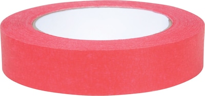 Duck Brand .94" x 60 yds Multipurpose Masking Tape, Red (240571)